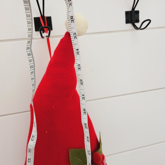 Large Gnome head Santa clause 36" - Picture 5 of 6